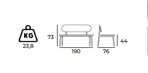 Akdeniz 3 Seater