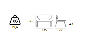 Maroc 2 Seater