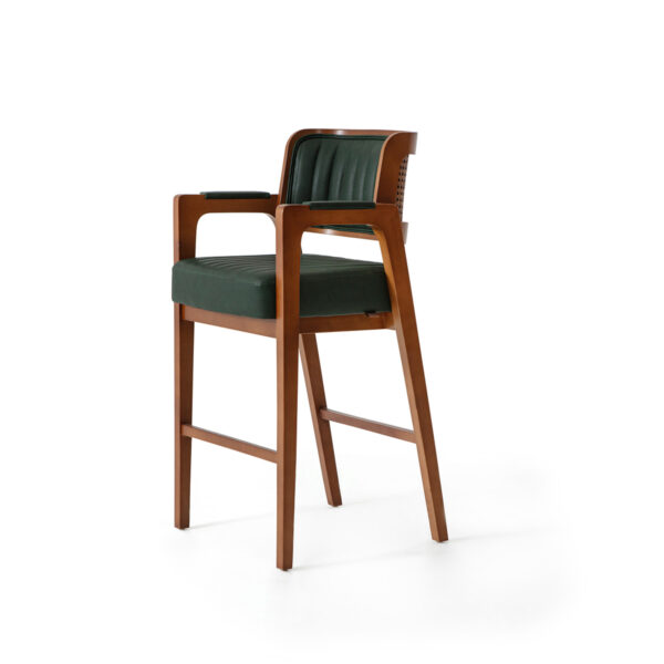 Como Wicker Barstool