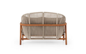 Smyrna Two Seater Outdoor Sofa - Image 3