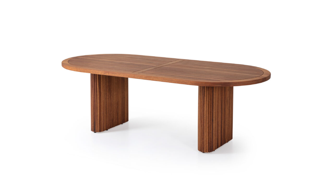 Prusa Iroko Dining Table